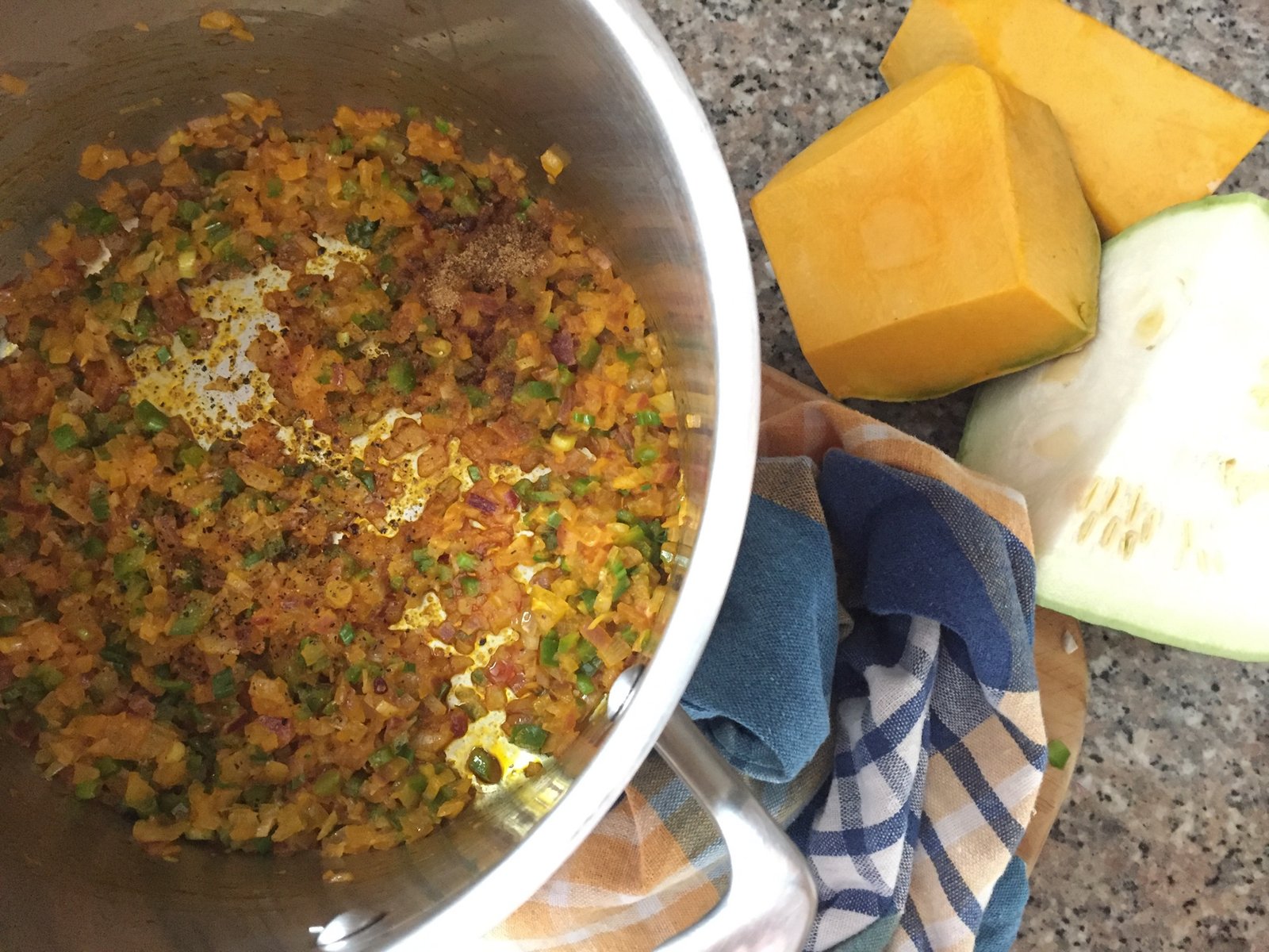 fanesca de coco y camaron