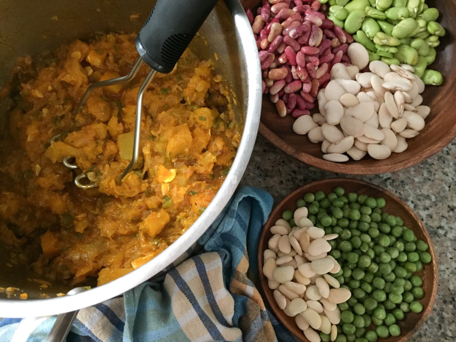 fanesca de coco y camaron