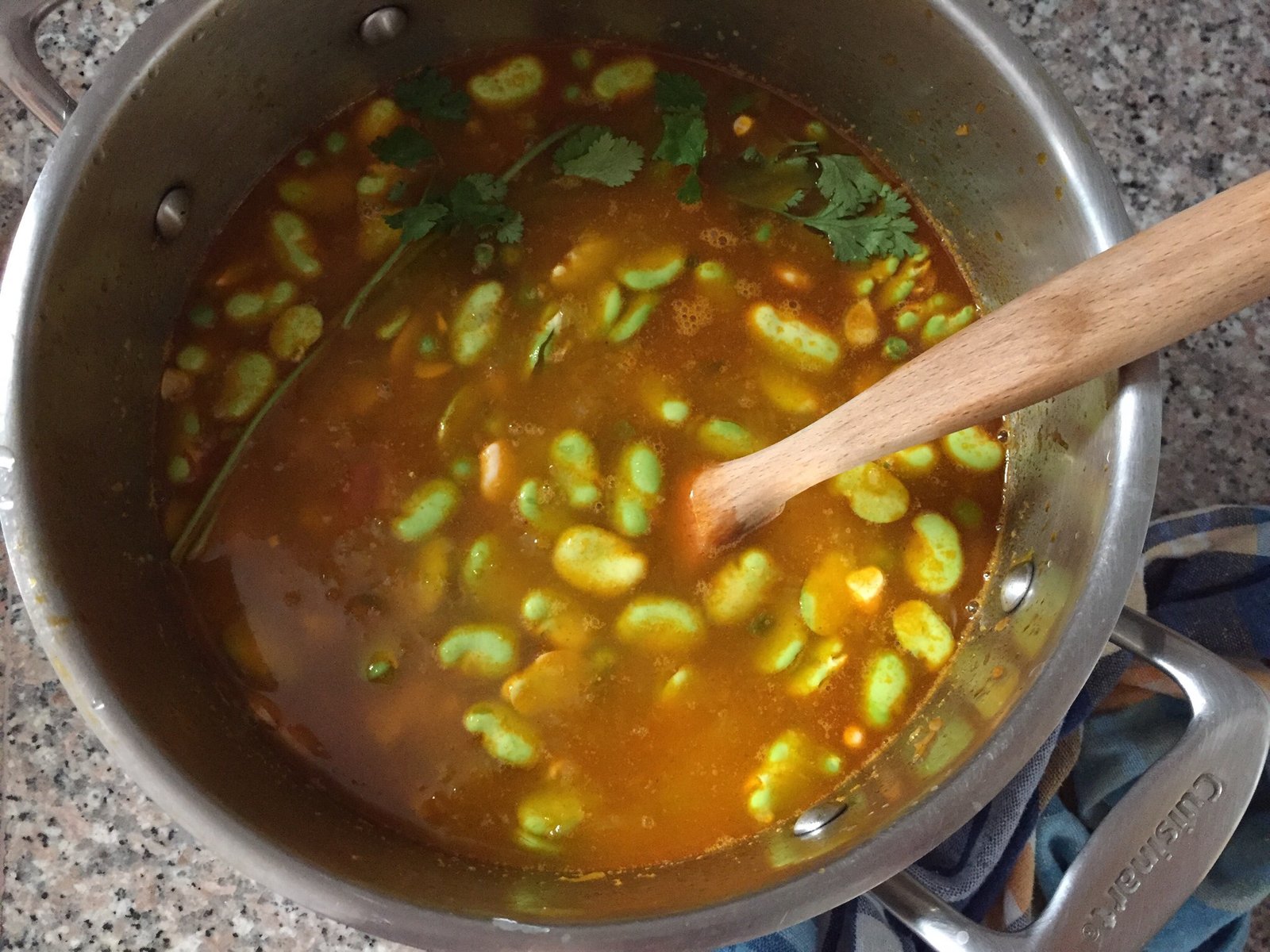 fanesca de coco y camaron