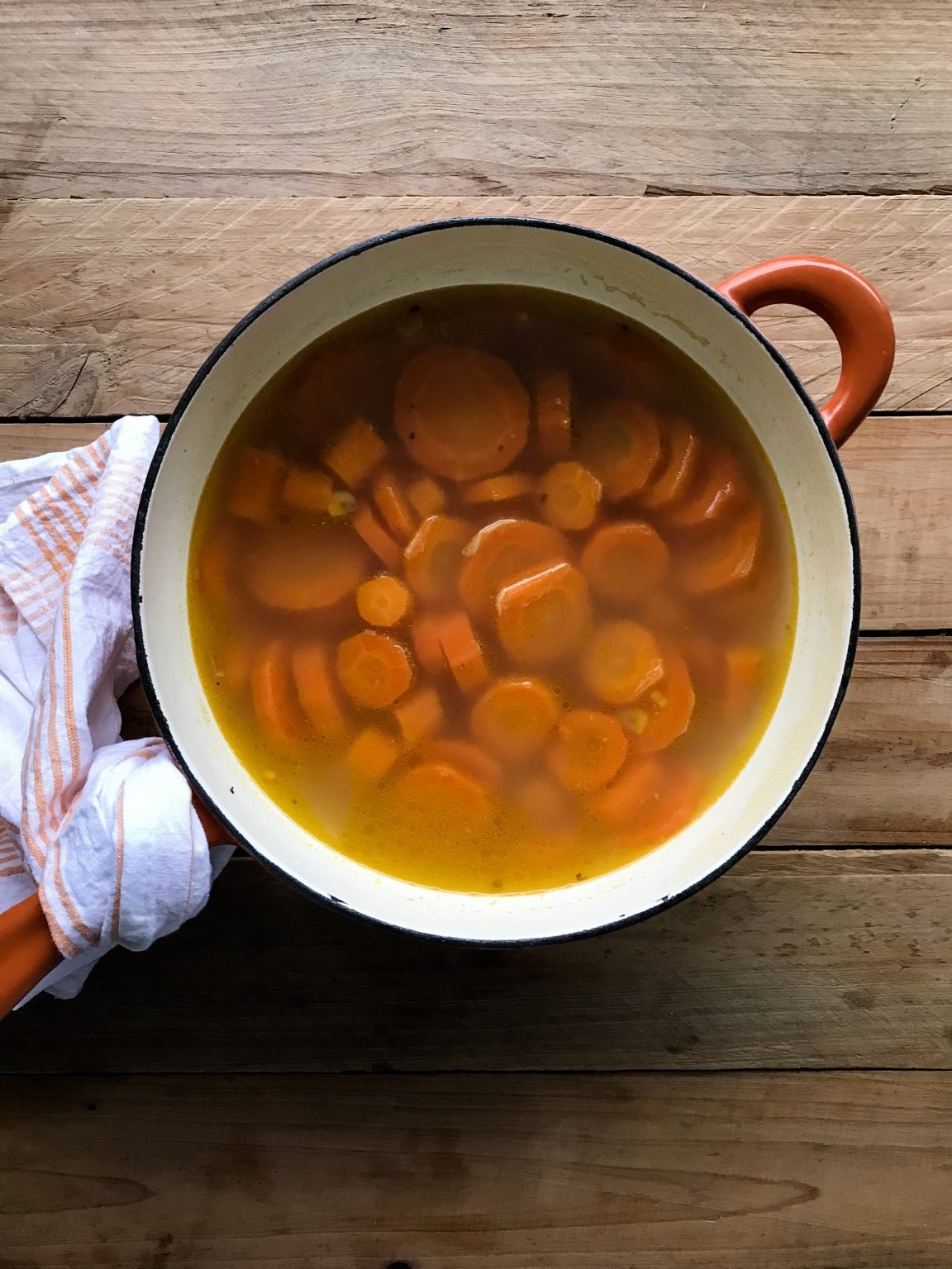 Crema de Zanahoria y Jengibre Confieso que Cocino